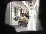 Blowjob on Seoul Metro