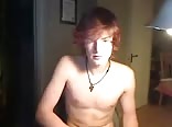 Ginger Gay Teen Boy Jerking Off On Cam