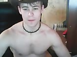 Cowboy cum on cam