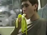 Wanking on the train