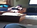 Friends openly jerk off for me