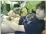 drummer takes a wank break