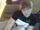 Playing with his toys on cam