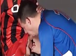 Teammates find a place to fuck