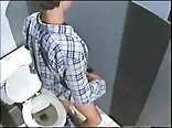 Gloryhole in bathroom leads to...