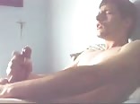 wank with moaning