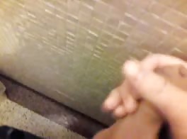 me wanking on train again