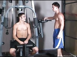 Football Twinks Work-Out Display Enthusiastically