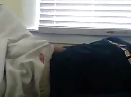 horny twink jerking on webcam