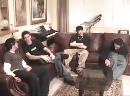 Drunk Skater Boys fuck blow up doll