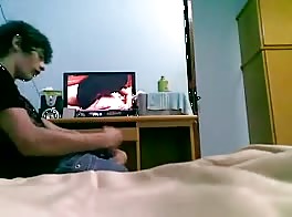 Spy Straight Guy Jerking