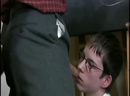 Students blow teacher