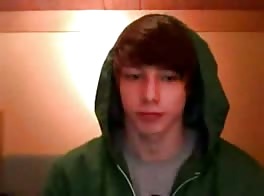 18 yo hoodie boy having a pull