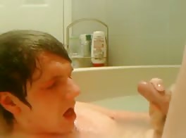 Boy in the bath