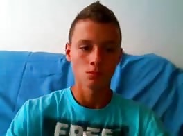 Cam Wanker shoots on chest