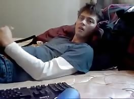 Powerful twink gay porn orgasm