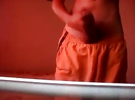 like orange but eventually goes white