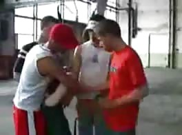 Skater boy forced to suck cock