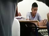 young student doing masturbate by his girlfriend school