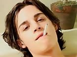 Boy smokes and cum 9