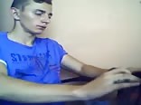 Shy guy masturbating on cam