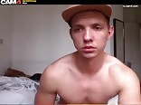 Danish 22yo boy - Hot muscle stud jerking and cum 