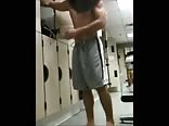 amazing guy in changing room