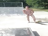 Naked skater