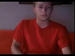 super cute and red suits him so well 