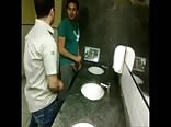 2 Lads Playing in Toilets