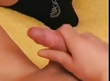 Gorgeous teen boy wanking  