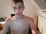 Cute Blond boy loves to show off