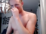 Natural blond cum