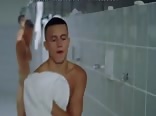 Army shower (movie scene)