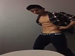 perfect body twink wank