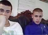 2 cute serbians try out chatroulette