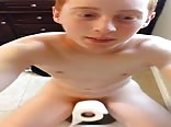 Boy In Bathroom
