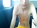Creamy Hung Danish Blond Teenboy Shoots SEMEN onto Tight Abs