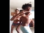 Brazilian boys dancing fun