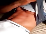 Young Boy Strips to Calvins