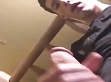 teen cut jerk closeup