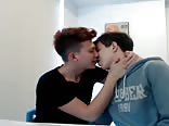 HOrny guys on webcam