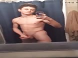 Young Boy in Front of Mirror - more @ Boycams.ca