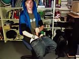 Blond Teenboy's Messy SEMEN Explosion