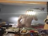 Fit Straight Boy Mirror Jerk