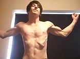 Lean Muscular Teenboy Shows off his Muscles