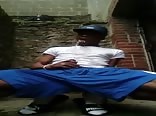 Hot Black Guy Self Piss