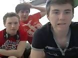 three friends fooling