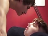 Two Twinks Nailing On The Sofa