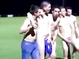 all naked in the sports field